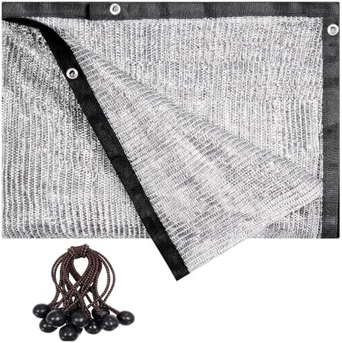 40% Silver Aluminum Shade Cloth 13x24 FT by UNIUP