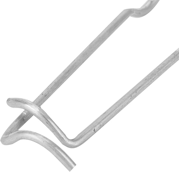 Stainless Steel Plant Support Spring Clips, 30 Pack, Greenhouse Fixing Clamps for Home Garden