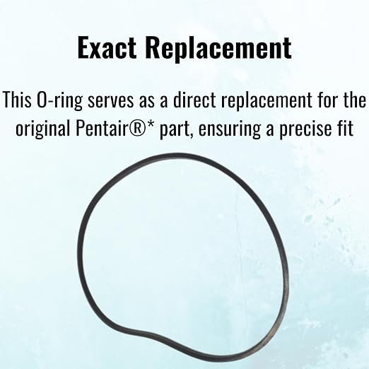 Seal Plate Pump Housing Square Cut O-Ring for Pentair(R)* High Flow Challenger 355329 O-506 - Swimming Pool Pump Accessories - Pool Pump Parts