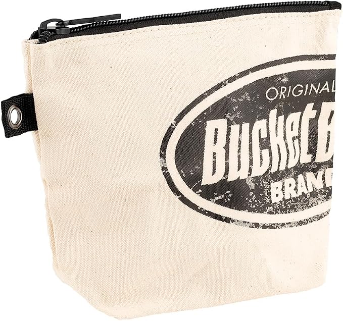 Bucket Boss Canvas Document Bag in Tan, 25100