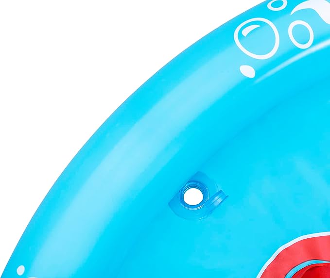 Bestway Seashapes Splash Pad | Baby Sensory Water Pool, with Backrest, Sunshade and Games, 6 Months +