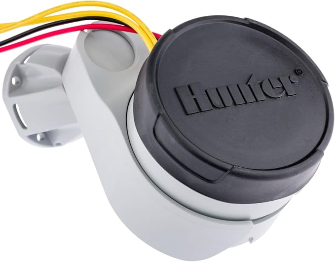 Hunter NODE-100 Battery Operated Sprinkler Timer with 1” PGV Valve & Solenoid, Waterproof, Wireless Irrigation Controller for Lawns, Drip Systems, Gardens