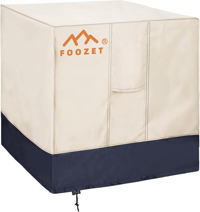 Air Conditioner Cover for Outside Units, AC Cover for Outdoor Central Unit Square Fits up to 24 x 24 x 30 Inches
