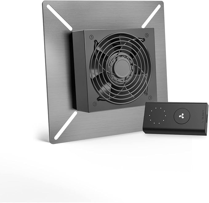 AC Infinity AIRTITAN S3, Ventilation Fan 6 " with Speed Controller. | IP-55 Rated for Crawl Space, Basement, Garage, Attic, Shed, Hydroponics, Grow Tents