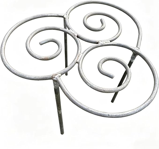 2026 New Peony Cages and Supports, Metal Plant Support Ring for Gardens, Grow Through Plant Support Hoops for Peonies, Tomatoes, Roses, and Other Plants and Flowers (Small)