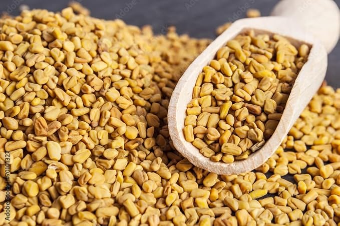 Fenugreek Seeds 100% Certified Organic | Raw Fenugreek Seeds | Whole Methi Seeds | Non-GMO | Non Irradiated | 1LB (16Oz)