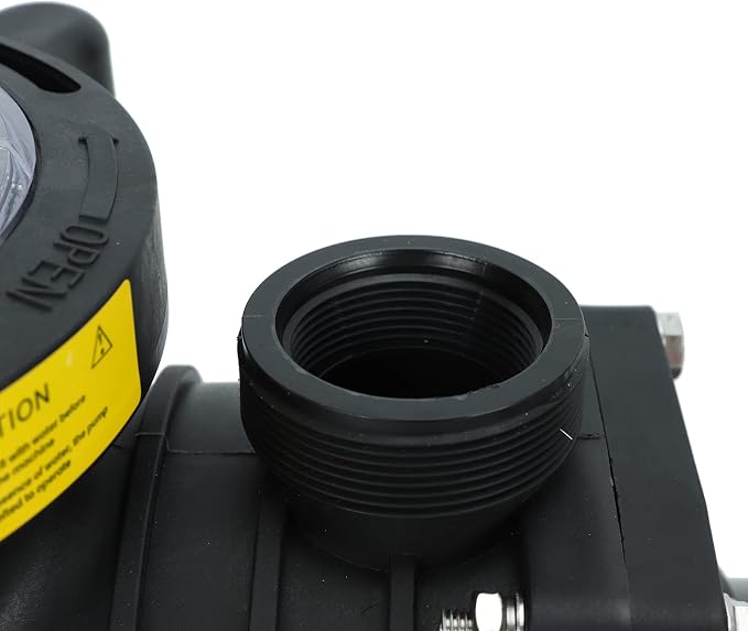 2.0 HP In/Above Ground Swimming Pool Pump, 110V 6600GPH Single Speed Pool Water Pumps lnground Above Ground with Filter Basket