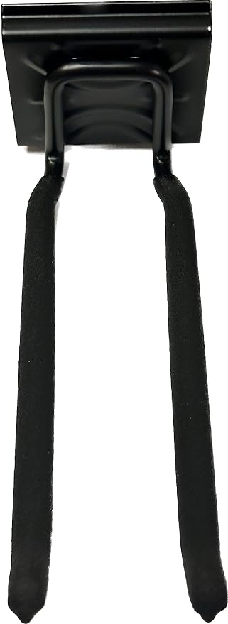 SMARTOLOGY 8 Inch Twin Hook Wall Rack System, Multi Purpose Utility Storage Hanger (1 Pack)