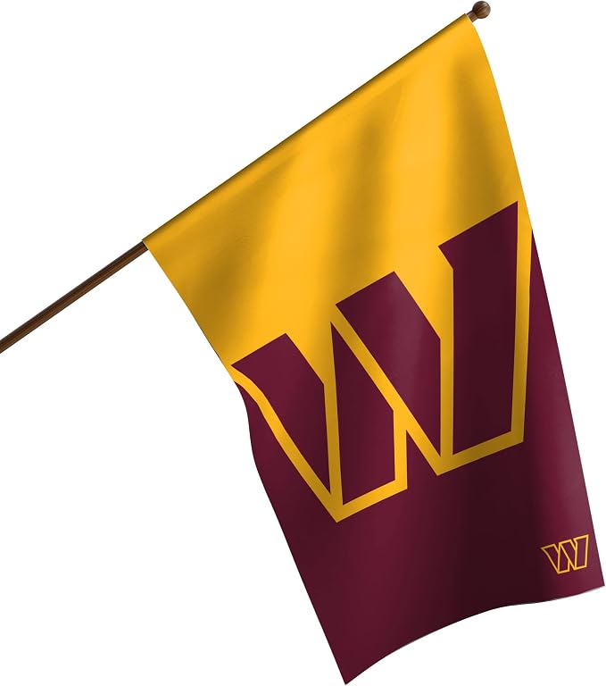 NFL Double Sided Team Logo Vertical Flag (40" x 28")