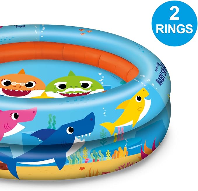Baby Shark Splash Pool 100cm by SMARTSTUDY