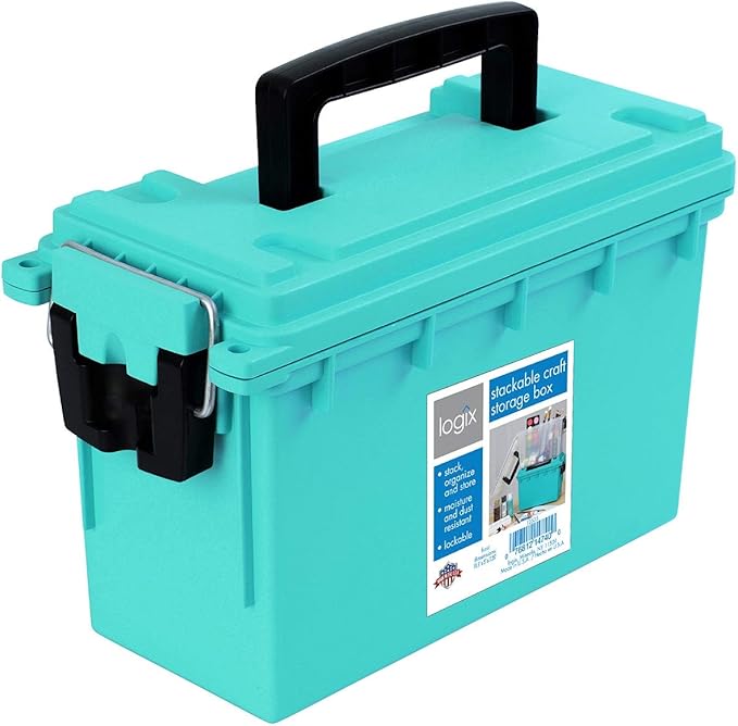 Logix 12533 Teal Craft Organizer,
