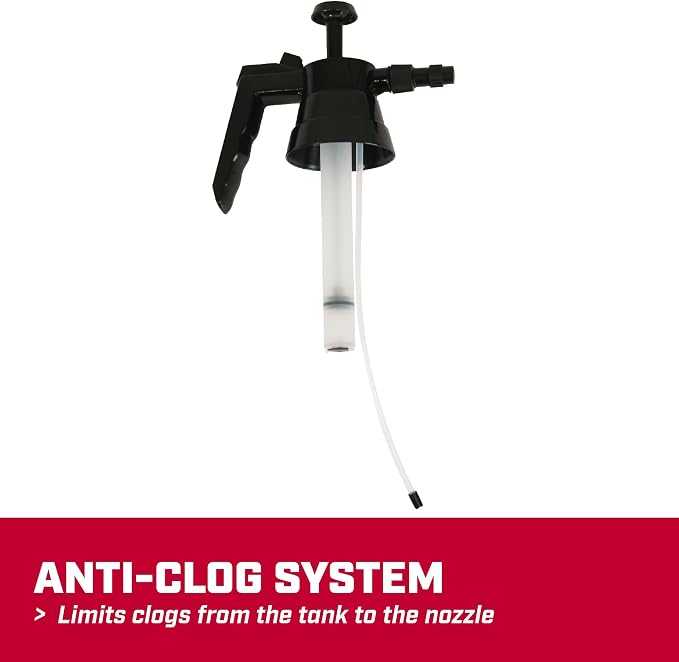 Chapin 10031 Handheld Pump Sprayer, 68oz, Multi‑Purpose, Lawn & Garden, Translucent Poly Tank, Adjustable Brass Nozzle, Thumb‑Trigger Lock & in‑Tank Filter for Fertilizer, Weed & Pest Applications