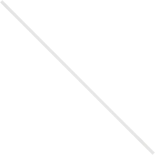 Aviditi Reusable White Paper Twist Ties, 10" Length, Use to Seal Bread, Gift, and Treat Bags or for Bundling Cables and Wires (Case of 2000)
