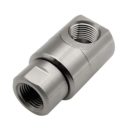 5024-Ni-AL 1/2 Inch Hose Reel Swivel Fitting Replacement, Swivel Fitting for Hose Reel 9SS8FP50XFP50-Ni-AL