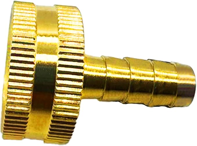 Garden Hose Adapter 10PCS 3/4GHT(F) to 1/4 Barb Garden Hose to Pipe Fittings Connect, Garden Pipe Joint Extension Repair Fitting