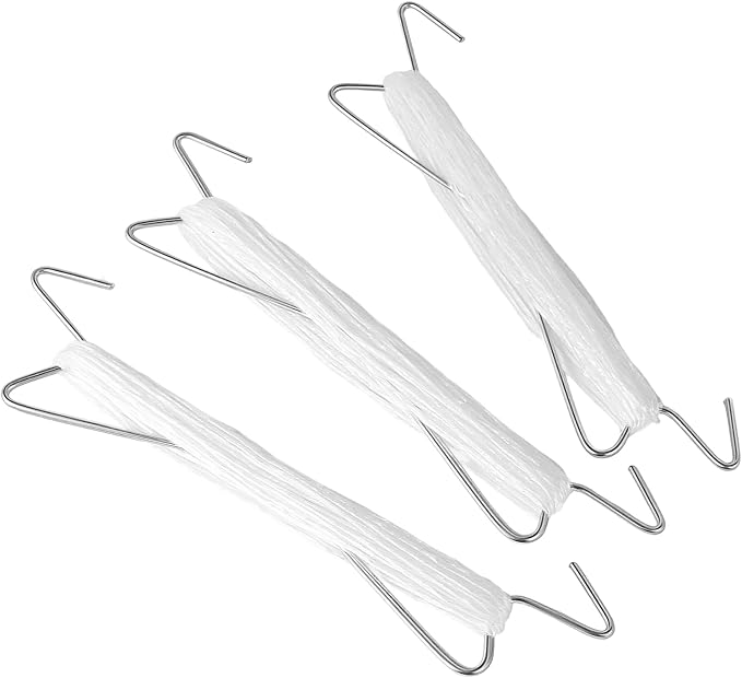 260 PCS Tomato Hooks with String, Tomato Support Hook & Plant Support Clips and 32.8 Ft Twine, Climbing Plants Hooks for Vegetable Plant Fruit Flower, White