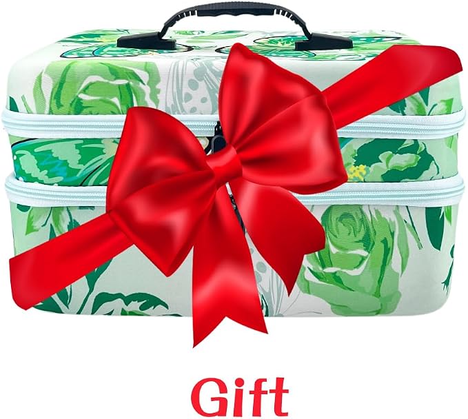 240 Slot Diamond Painting Storage Containers | Green 240-slot storage box with tools & accessories for diamond art
