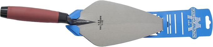 MARSHALLTOWN Brick Trowels, London Style, 10-1/2 x 4-3/4 Inch, DuraSoft Handle, Brickwork, Blockwork, Stonework, Masonry, Assembled in USA, 3310.5FG