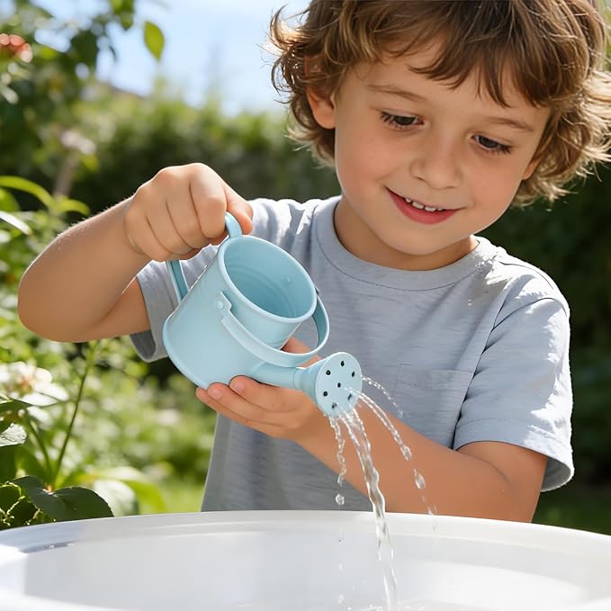 NOLITOY 5Pcs Small Watering Can: Anti-Leak Thick Metal — Indoor Watering Pot for House Plants — Mini Gardening Gifts for Kids Home Desk