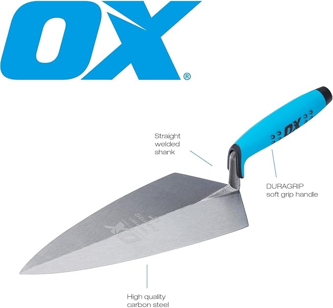 OX Tools 12" Philadelphia Trowel | OX Grip