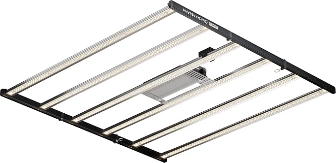 Mars Hydro FC-E6500 730W 5x5 LED Grow Light Full Spectrum Veg Bloom Flower | BEST VALUE: Bridgelux 2835 Diodes, Osram660nm CSSRM6.24, 2.8 μmol/J PPE, 2044 μmol/J PPF, Max Coverage 5x5ft, Foldable Design