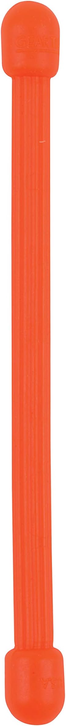 Nite Ize Gear Tie Cordable, The Orginal Reusable Rubber Twist Tie, 4 Pack, Made in the USA & GT3-4PK-31 Original Gear Rubber Twist Tie, 3" - 4-Pack, Bright Orange, 4 Count