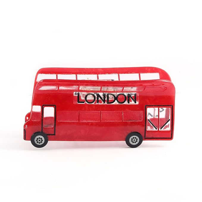 Personalized London Icon British Bus Hair Calw Clip,Fun Acetate Hair Claw for Women Girls Hair Accessories Gift