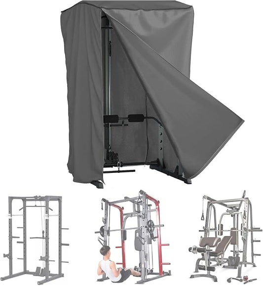 AKEfit Strength Training Cover, Waterproof & Dustproof Gym Rack Cover with Zipper,Fit for Indoor and Outdoor