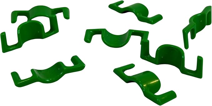 BudClips for Optimal Plant Growth | Universal Size LST Clips | Durable Plant Support Clips to Bend or Interlock Stems for Abundant Harvest | Gardening at Any Growth Stage (Green, 40pk)