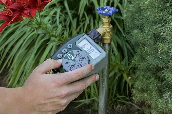 3-Pack Orbit 62061Z 1-Outlet Programmable Hose Faucet Timer - Convenient and Programmable Watering Control