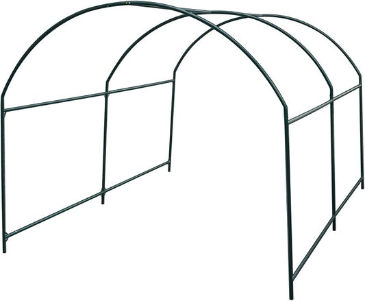 Greenhouse Replacement Frame for 10'X7'X6' Larger Hot Garden House , Support Arch Frame Climbing Plants/Flowers/Vegetables (10'X7'X6')