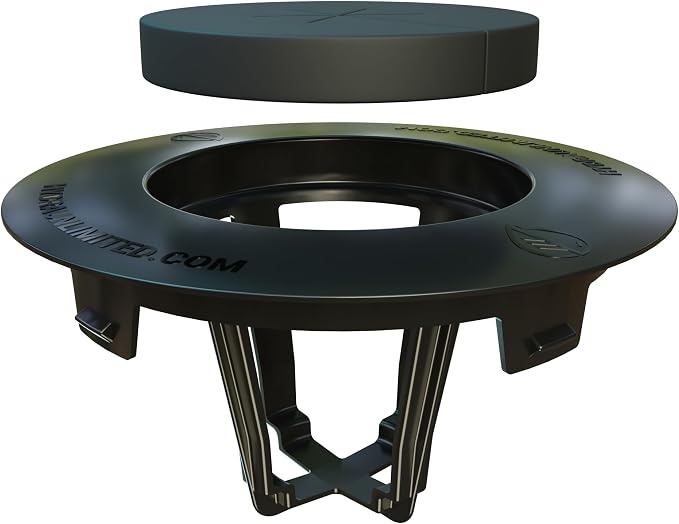 Root Halo Media-Less Snap-in Netpot with Neoprene Collar for Hydroponics (Qty: 10)