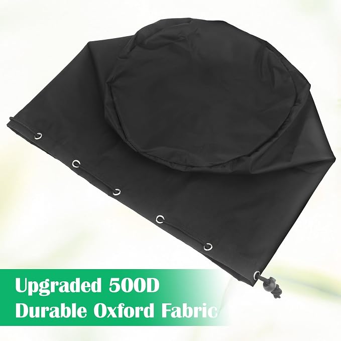Trimmer Engine Cover Weed Eater Covers for Weed Eater Edger | For Pole Saw Brush Cutters and Hedge Heavy Duty Waterproof Cover 3-Piece Set Black