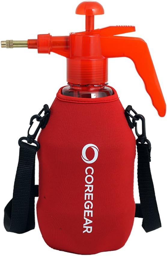 (Ultra Cool™ XLS) USA Misters 1.5 Liter Mister & Sprayer Personal Water Pump with Full Neoprene Jacket and Built-in Carrying Strap