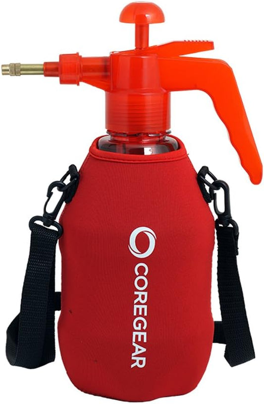 (Ultra Cool™ XLS) USA Misters 1.5 Liter Mister & Sprayer Personal Water Pump with Full Neoprene Jacket and Built-in Carrying Strap