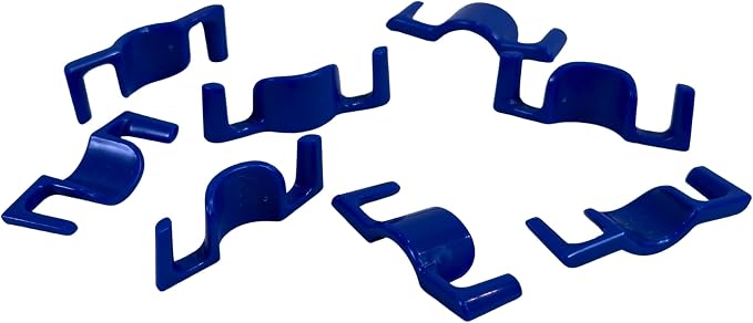 BudClips for Optimal Plant Growth | Universal Size LST Clips | Durable Plant Support Clips to Bend or Interlock Stems for Abundant Harvest | Gardening at Any Growth Stage (Blue, 40pk)