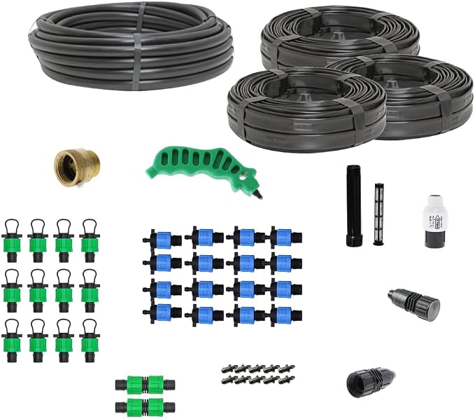 Drip Depot Drip Irrigation Kit for Row Crops - Kit Size : Premium