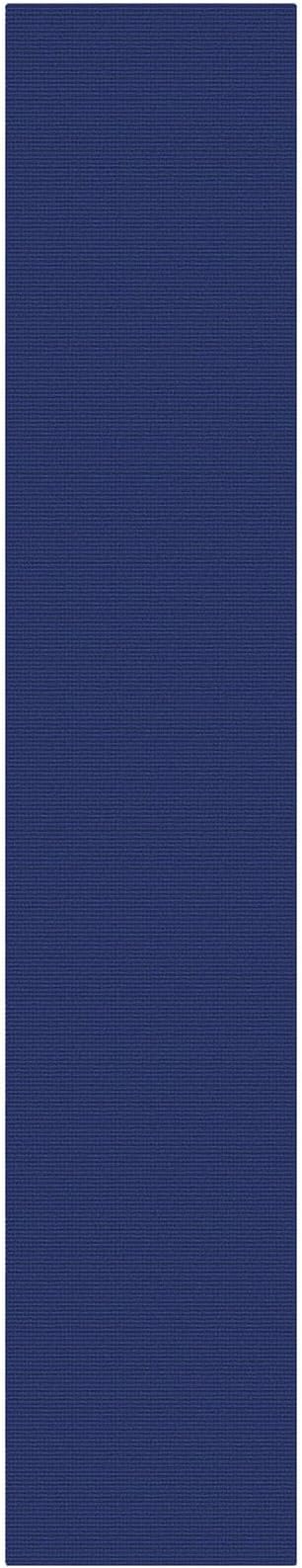 KOZYFLY 3x14 Runners Rugs for Hallway, Long Washable Runner Rug, Non Slip Rubber Backed Kitchen Runner, Flatweave Entryway Rug, Floor Carpet for Entry, Aisle, Hall, Royal Blue/Navy
