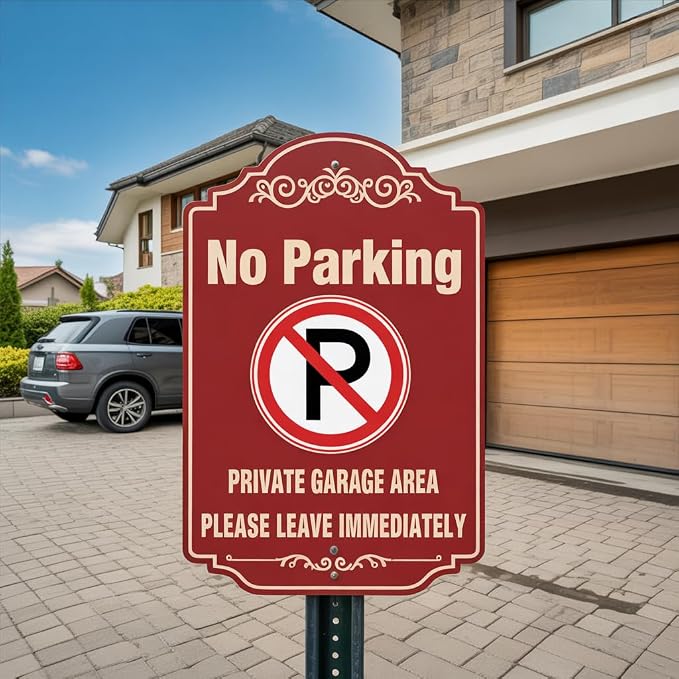 Custom Metal Decorative Sign - 8x12 Inch Personalized Outdoor Aluminum Sign, 0.040 Thick, Reflective Option, Rust-Proof Garden Sign
