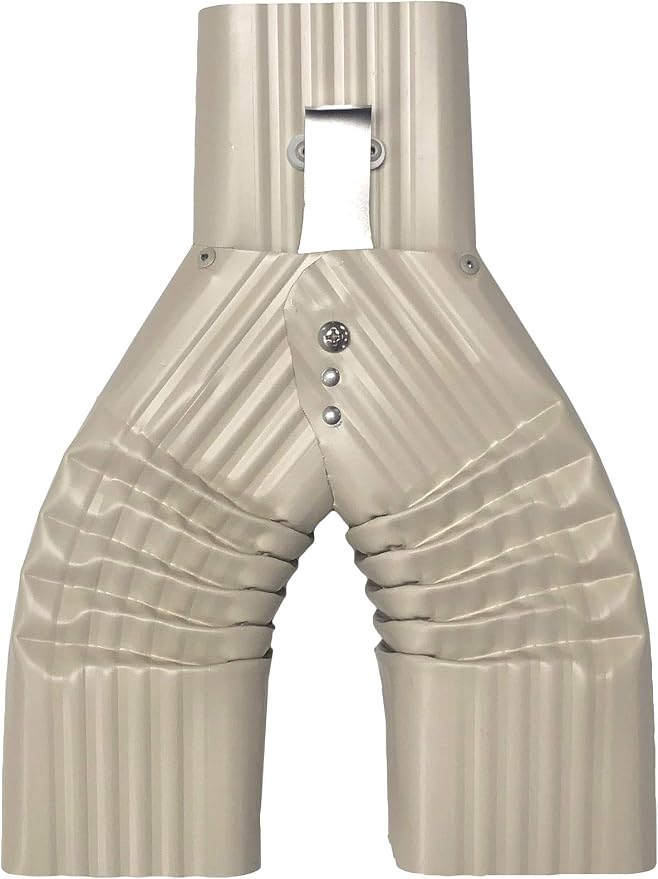 Basic Downspout Diverter for Rain Barrels (2x3), Made in The U.S.A. (Wicker)