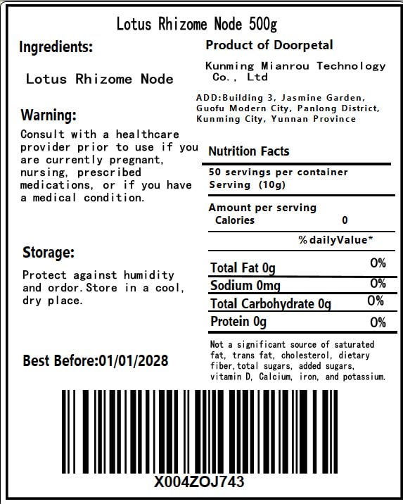 Ou Jie - Dried Lotus Rhizome Node- 17.64oz/500gPure Natural Chinese Herbal Medicine - 藕节for Herbal Tea Ingredient, (Lotus Rhizome Node)