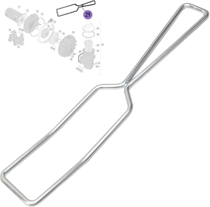 Pool Pump Lid Removal Wrench Tool 110 for Swimqu-IP & Hayward Strainer | Strainer Pump Lid Removing Tool - 14'' X 2.7'' X 0.5'' Compatible with American Products Strainer Replacement - U79-11