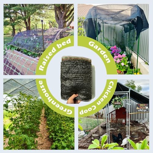 55% Shade Cloth for Garden, Black Shade Net 10X10 FT - Image 6