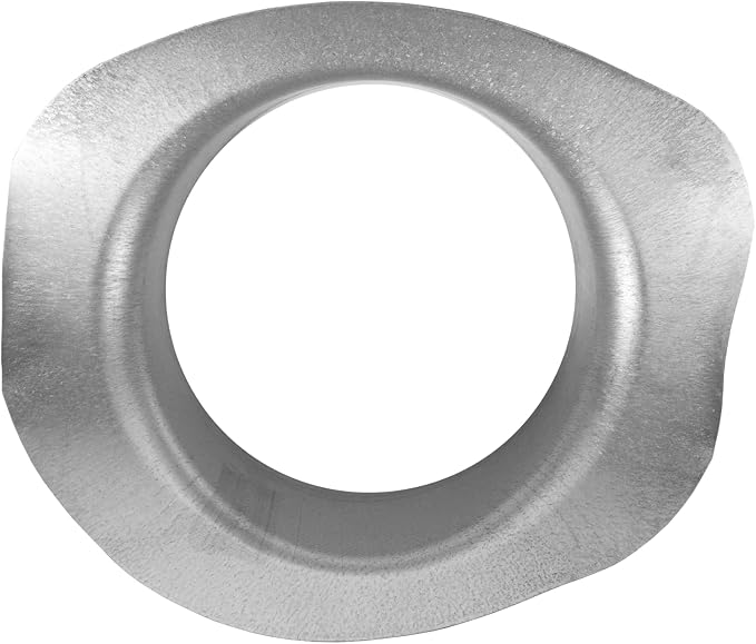 Repa Market Round 90 Degree Splitter for 10” Duct - 6" Outlet Branch Connector - Galvanized Steel Saddle Takeoff, Heavy Duty Supply/Exhaust Air Ventilation Duct Work Collar, Range Hood Duct Adapter