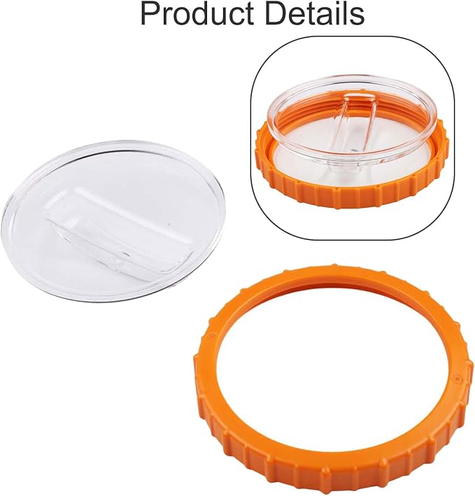 Pre-Filter Cover with Orange Nut P07018 for Sand Pump Lid P07019, Fits Models 58486 58497 58499 Made in 2023 or Later,ABS Construction, sand filter pump lid replacement 2 Pack