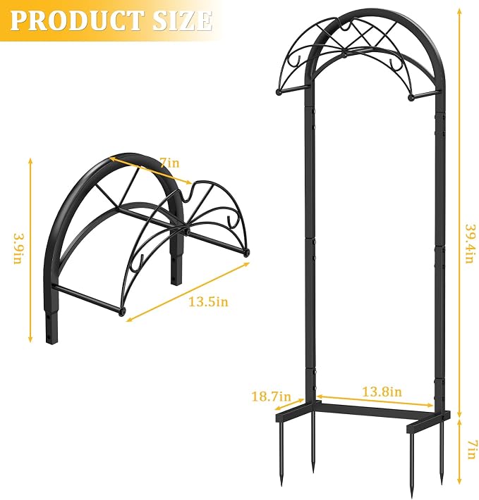 Garden Hose Holder with Pattern Heavy Duty Freestanding Holds 150ft | Auto-Grade Coat, Wide Base: No-tip yard stand. Drill-free: grass/decks. Tool-free twist, top tray for nozzles.