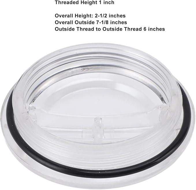 HERCHR Pool Pump Lid, Pool Pump Threaded Lid Replacement Compatible with SPX3000S Series SP3007 SP3010 Pump Thread Strainer Cover