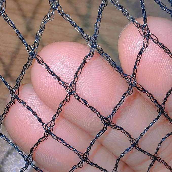 Meanchen Bird Netting for Garden 50x50 Ft,1" Mesh Garden Netting,Heavy Duty Deer Netting,Protect Vegetable Plants and Fruit Trees,Garden Mesh Fence for Blueberry Bushes.