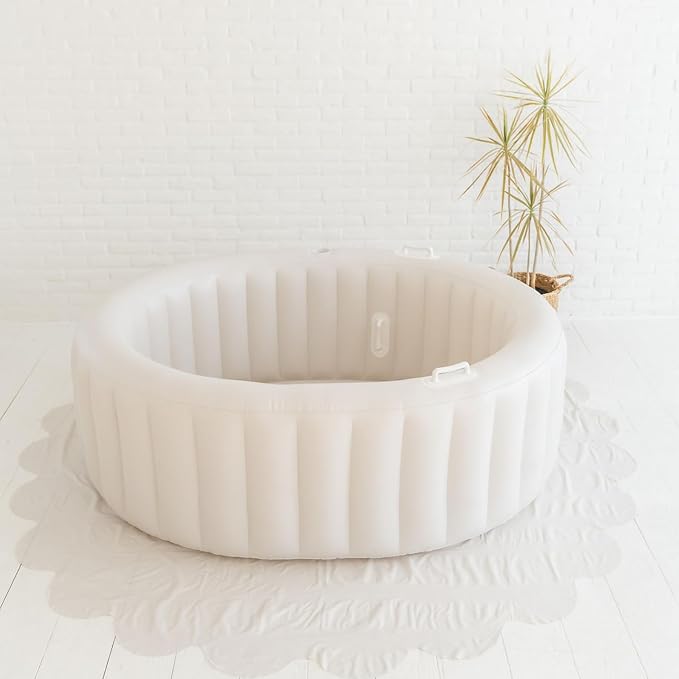 Earthside Birth Pool I Birth Pool, Comfort for Home Water Birth Kit | Doula & Midwife Approved in Marshmallow White I Portable and Easy to Set up (Ultra Large)