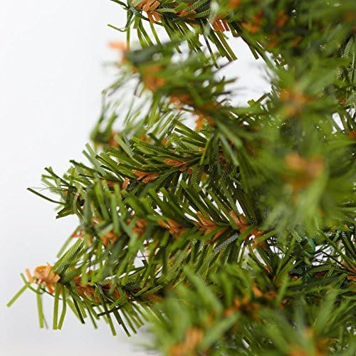 Pack of 2 Small Artificial Canadian Pine Christmas Trees by Factory Direct Craft - Mini 12 inch Pine Trees with Wood Bases - Add to Holiday Décor and Decorations in Home or Office - Image 2